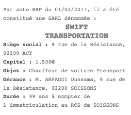 annonce legale aisne